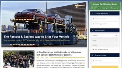 Revolutionary AI and ML Technology for Optimal Vehicle Shipping with RoadRunner.