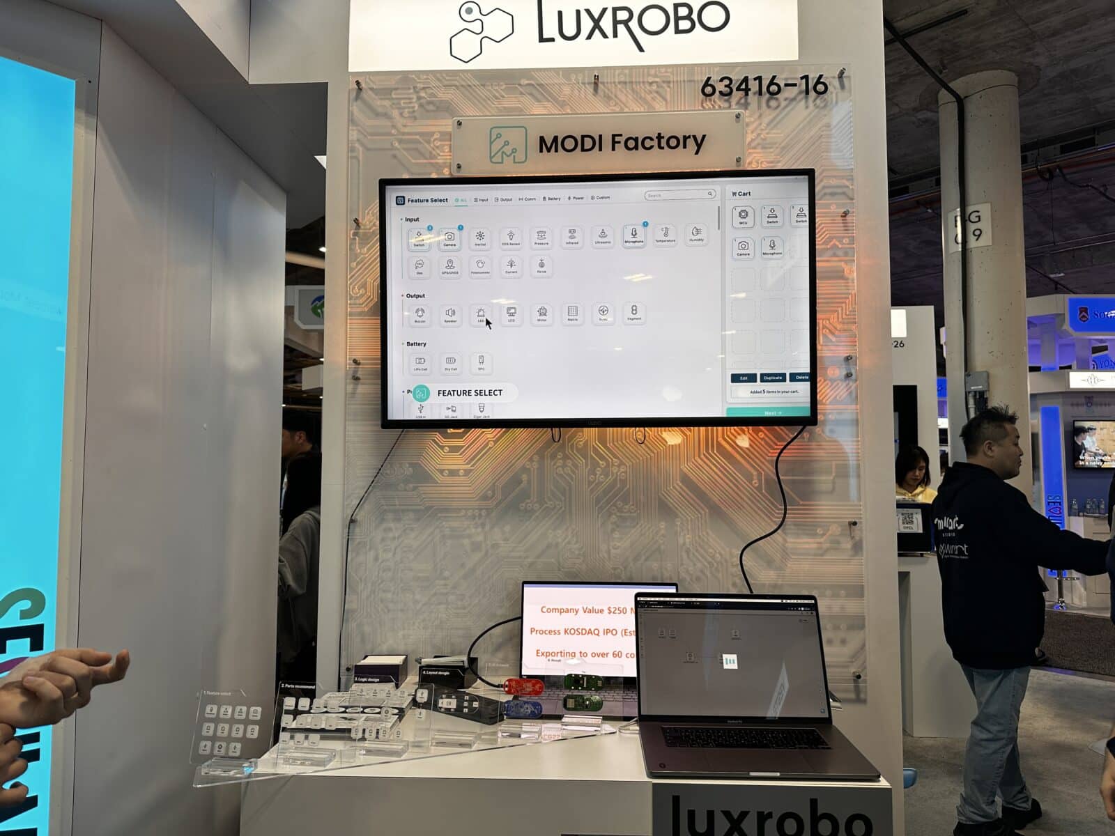 Interview CES 2024 LUXROBO IMG 5271 Luxrobo AI - Unlocking circuit design innovation: MODI's EDA revolution - CES 2024 Pavilion in Seoul