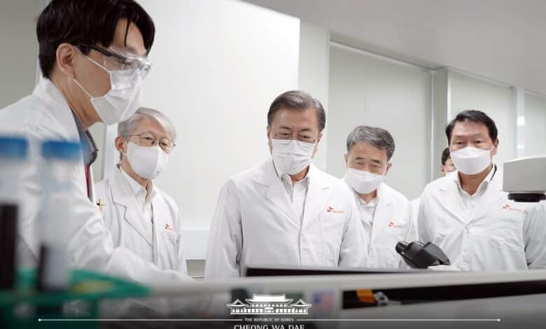 President Moon South Korea COVID-19 vaccine