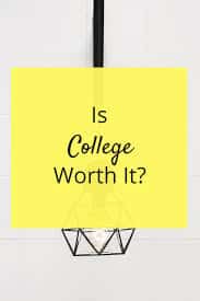 Is college really worth it?