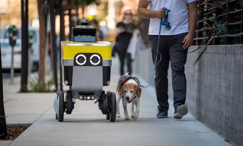food robot Uber spins out delivery robot startup: Serve Robotics
