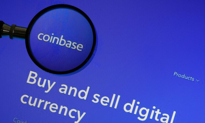 coinbase surges in debut Coinbase opens at $381 per share, valuing the crypto exchange at nearly $100B