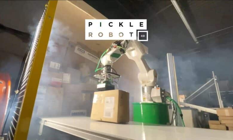 robot pickle MIT startup Pickle raises $5.75M for a package-picking robot