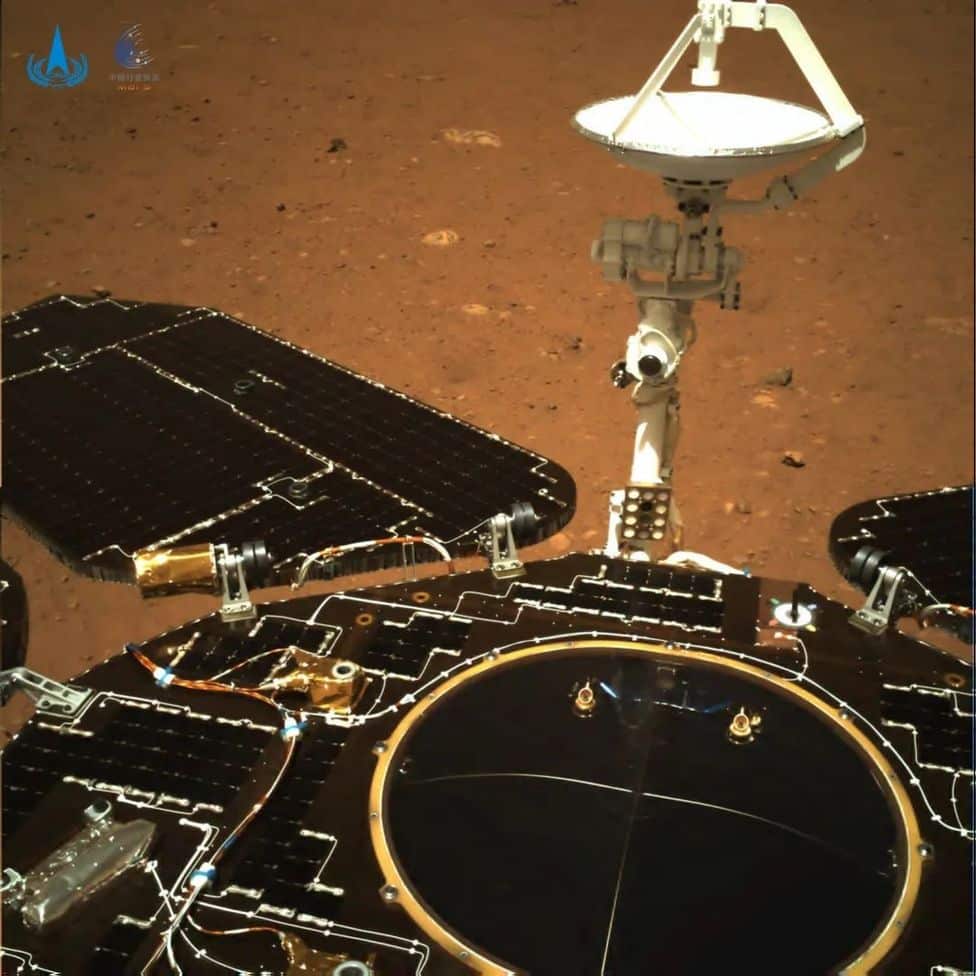 118570949 untitled2 China on Mars: Zhurong rover returns first pictures