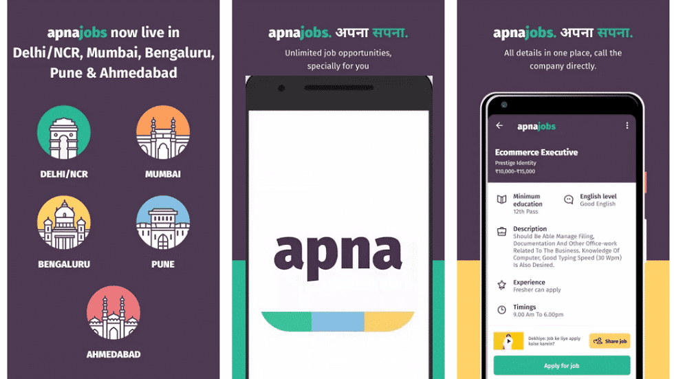 Apna raises funds, Apna raises funds worth $70 million, Startup World Tech