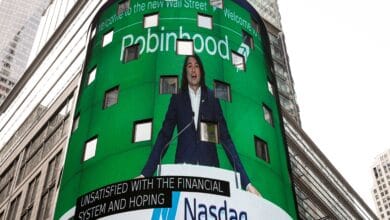 Robinhood's stock drops