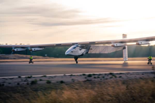 Solar-powered aircraft