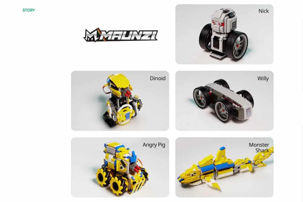 MAUNZI coding robot