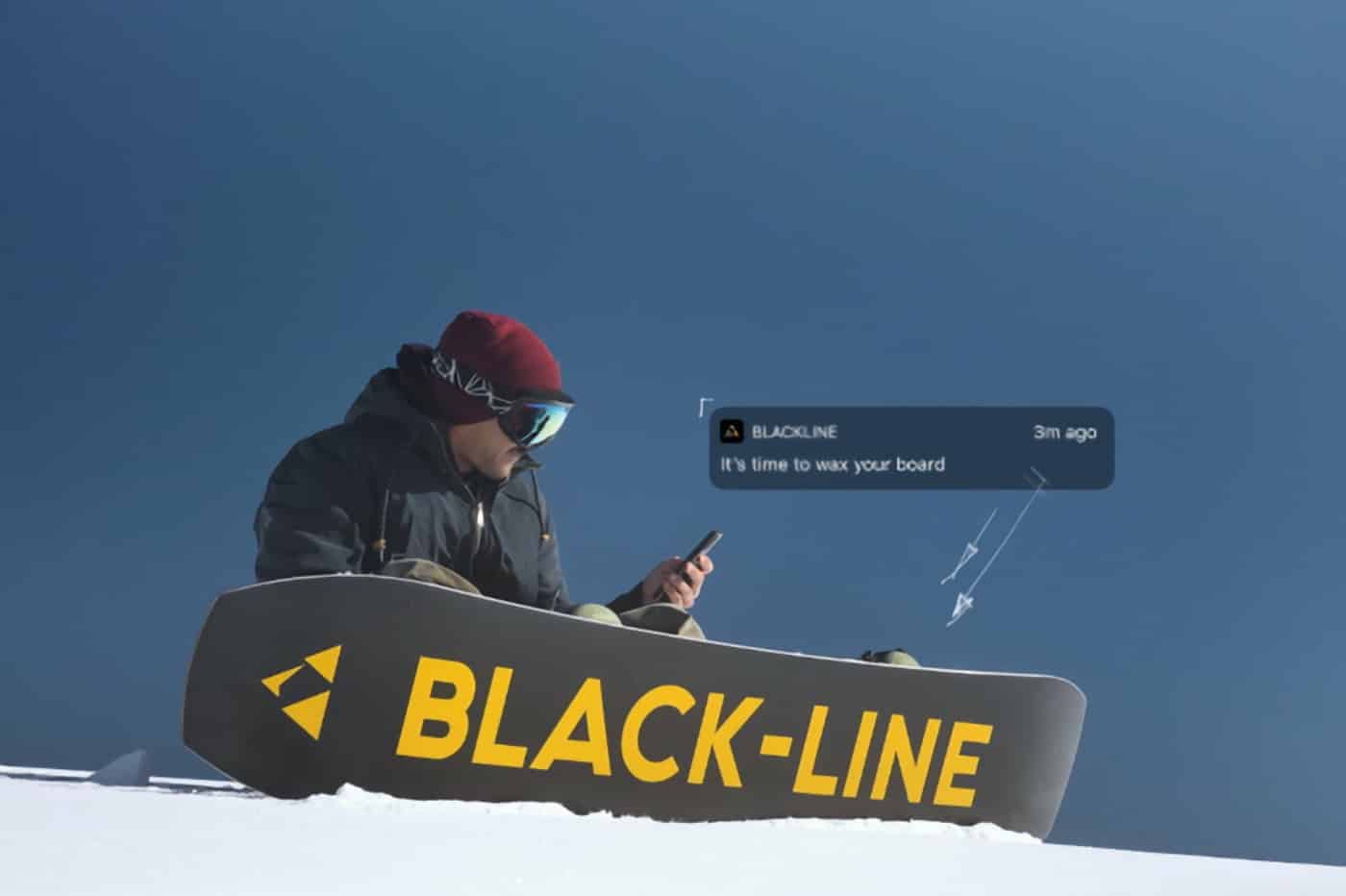 Black-Line announces world's first connected skis and snowboards