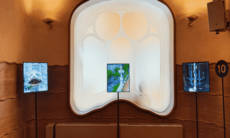 MOPIC Co reinterprets Gaudi’s ‘Casa Batlló' architecture as immersive content 1 MOPIC-Lightfield-3D-Signage-installed-inside-Casa-BatlloExhibition-Space-No.-10png