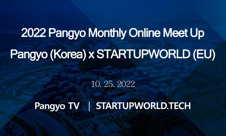 Pangyo Monthly Online Meetup - The Korean Startup Meetup