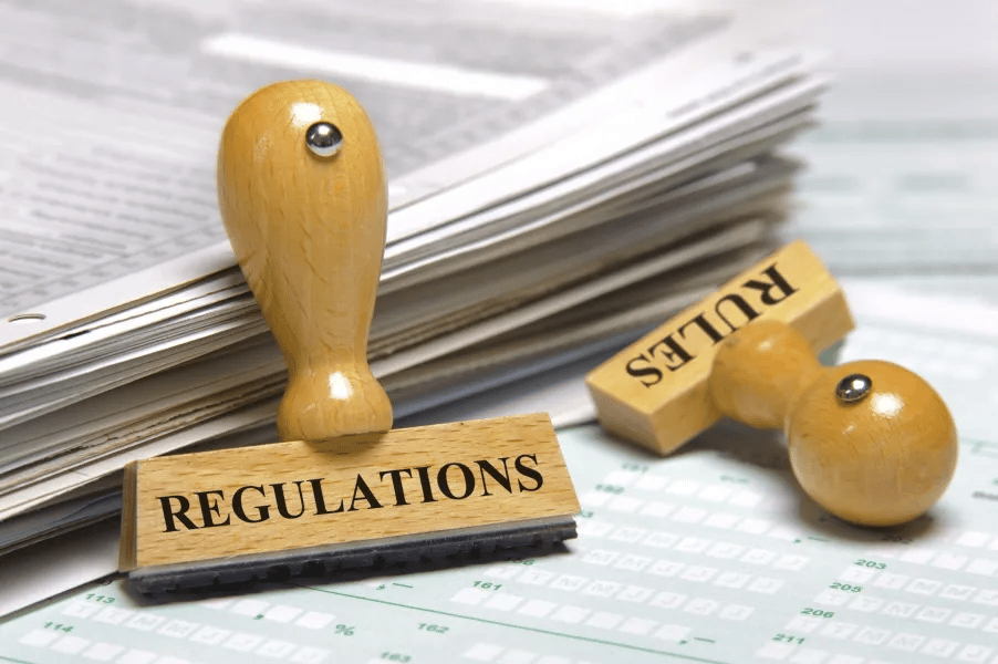 rules & regulation for financial companies