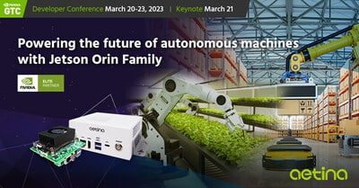 Aetina Empowers AI Innovation with NVIDIA RTX Architecture and Jetson Embedded Systems