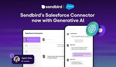 Discover how Sendbird's Salesforce Connector enhances customer support with AI chatbot and summary capabilities.