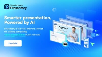 Discover Wondershare Presentory, the innovative tool transforming video presentations with AI-powered features.