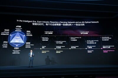 Huawei's F5G solutions bolster industry intelligence, enhancing connectivity and sensing capabilities for AI-powered sectors.