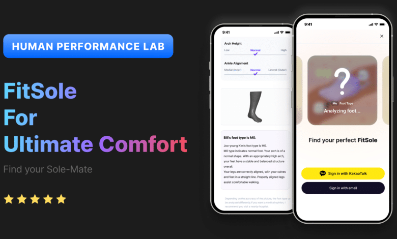 FitSole: The best way to redefine foot care with AI-powered insoles. Step into the future - CES 2024 Seoul Pavilion 1 Human Performance Lab interview CES 2024