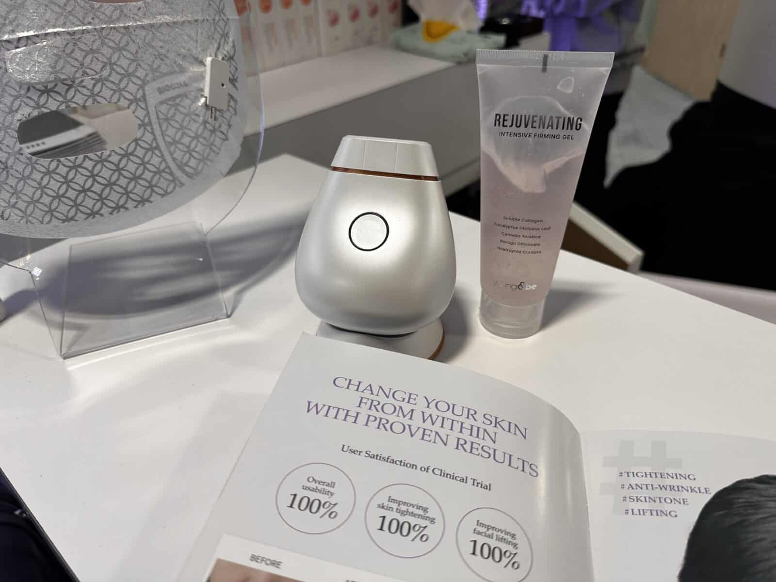 Interview CES 2024 REZENIA INC IMG 5282 1 Revolutionizing At-Home aesthetics: Reziena's painless HIFU- CES 2024 spotlight