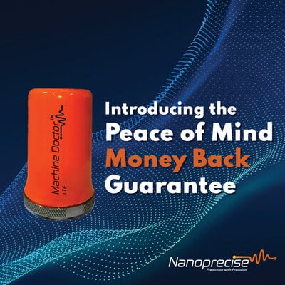 Nanoprecise Sci Corp introduces a game-changing Money Back Guarantee, offering customers a risk-free investment in predictive maintenance.