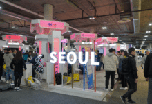 The Seoul sign at the _Seoul Pavilion_ at CES 2024