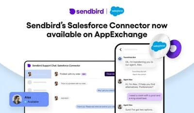 Discover the innovative Salesforce Connector by Sendbird, enhancing customer chat services within Salesforce Service Cloud.