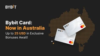 Discover the game-changing Bybit Card, now available in Australia, offering easy crypto spending and exclusive rewards.