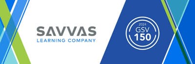 Savvas Learning Company secures its spot on GSV 150 list for 2nd year, leading the way in education tech.