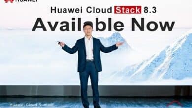 Huawei Cloud introduces Huawei Cloud Stack 8.3 and Leap2Cloud initiative for digital transformation.
