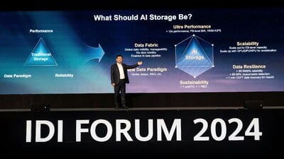 Huawei introduces groundbreaking data storage solutions to meet evolving industry demands.