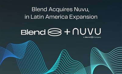 Blend strengthens AI prowess with Nuvu acquisition, expanding global capabilities.