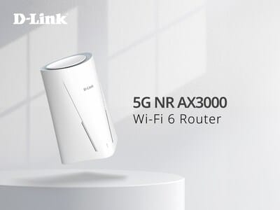 D-Link's G530 Router combines 5G and Wi-Fi 6 for blazing-fast connectivity worldwide.