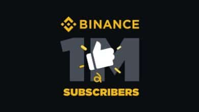 Binance pioneers in crypto education, hitting 1 million YouTube subscribers.