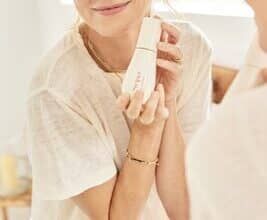 Explore Naomi Watts' Stripes Beauty on QVC for menopause care.