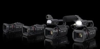 Explore Panasonic's new 4K camcorders, featuring advanced optics and connectivity.