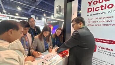 Explore the Youdao Dictionary Pen X7's AI tech unveiled at CES 2025.