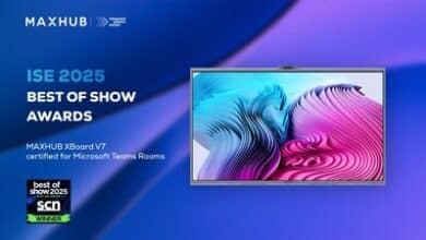 MAXHUB wins big at ISE 2025 with innovative XBoard V7 and UC P30.