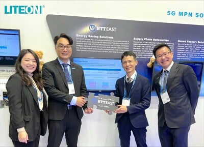 LITEON and NTT East achieve 64.82% energy reduction with 5G.