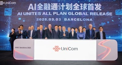 China Unicom and Huawei launch AI Unites All Plan at MWC 2025.