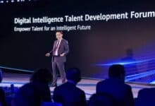 Huawei launches new talent development solution at MWC 2025.