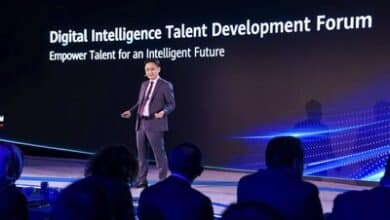 Huawei launches new talent development solution at MWC 2025.