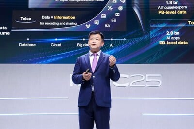 Huawei launches AI-ready data storage to enhance carrier operations.