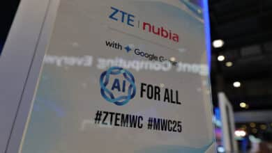 ZTE showcases AI-driven devices and partnerships at MWC 2025.