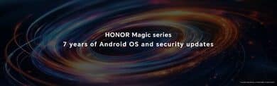 HONOR Magic series now offers a seven-year update plan for users.