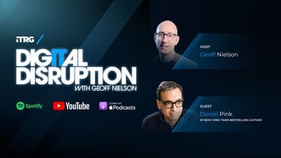 Explore leadership evolution with Daniel Pink on Digital Disruption.