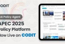 CODIT unveils its APEC 2025 platform, offering real-time policy insights with AI.