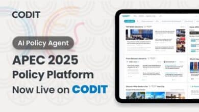 CODIT unveils its APEC 2025 platform, offering real-time policy insights with AI.