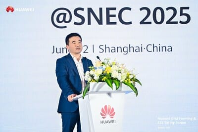 Huawei Digital Power unveils new ESS innovations and safety initiatives in Shanghai.