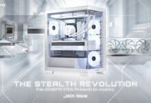 GIGABYTE launches Stealth Revolution campaign, inspiring clean and stylish PC builds.
