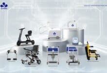 Zuowei Technology showcases advanced senior care devices at WHX Miami Medical Expo.