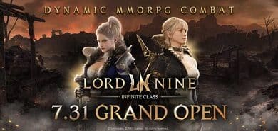 Smilegate launches LORDNINE: Infinite Class in Asia with cross-platform play and new features.